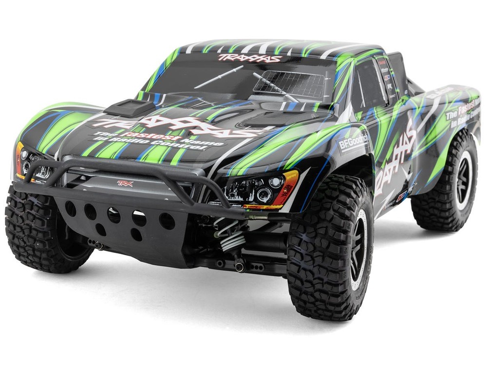 Traxxas Slash VXL 1/10 RTR 4X4 Brushless Short Course Truck (Green)w/TQi™ 2.4GHz Radio & TSM®