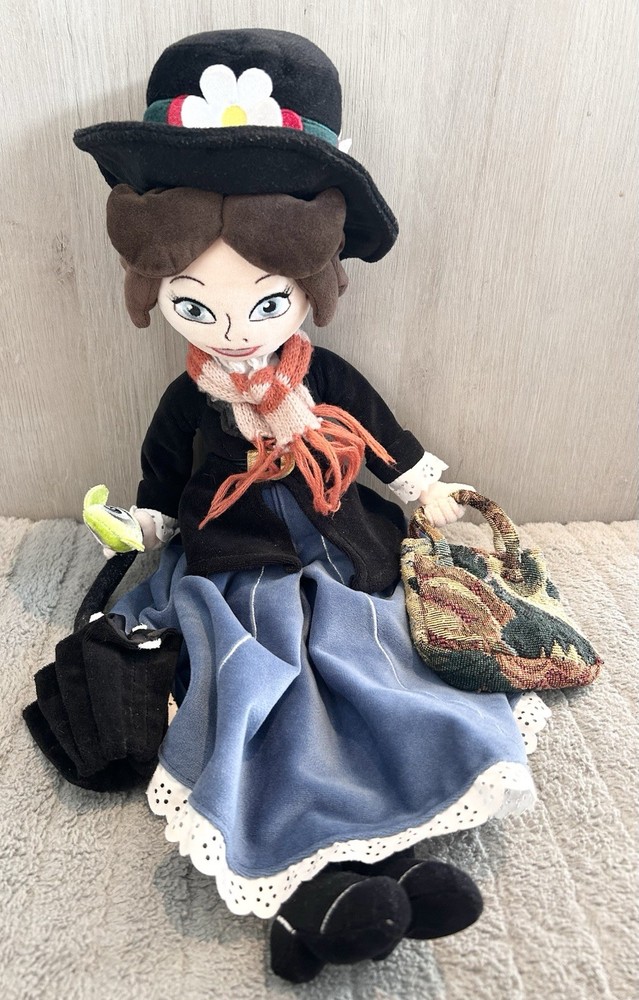 Walt Disney Store Exclusive MARY POPPINS Doll Soft Plush Toy Large 20
