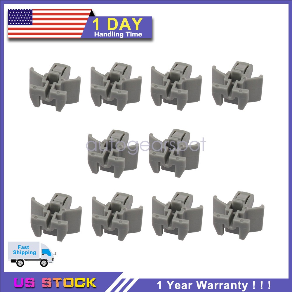 10Pcs Car Grille Assembly Retainer Clip Interior Trim Panel Fasteners for Subaru