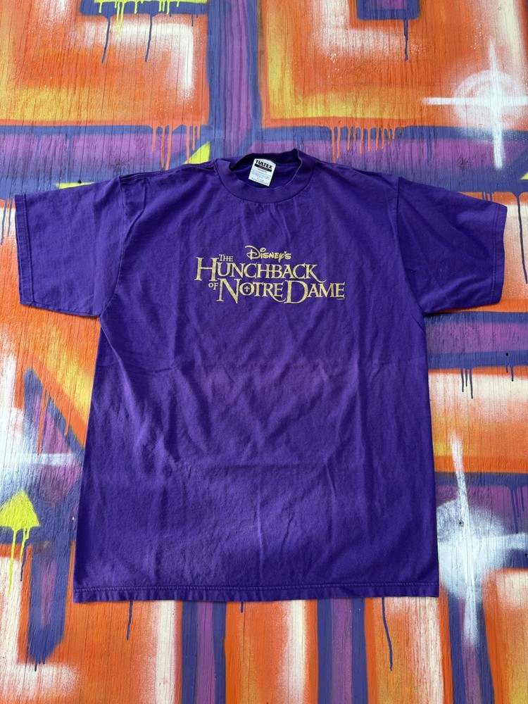 Disney the Hunchback of Notre Dame 1990s Vintage Movie Promo Shirt XL