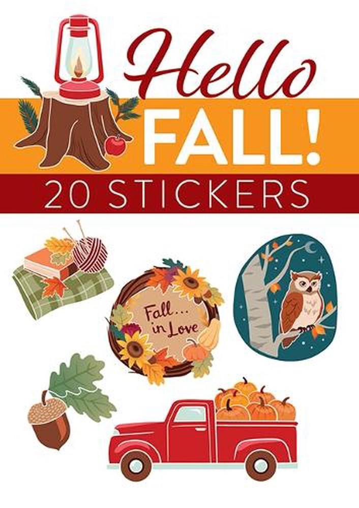 Hello Fall! 20 Stickers by Jessica Mazurkiewicz Paperback Book