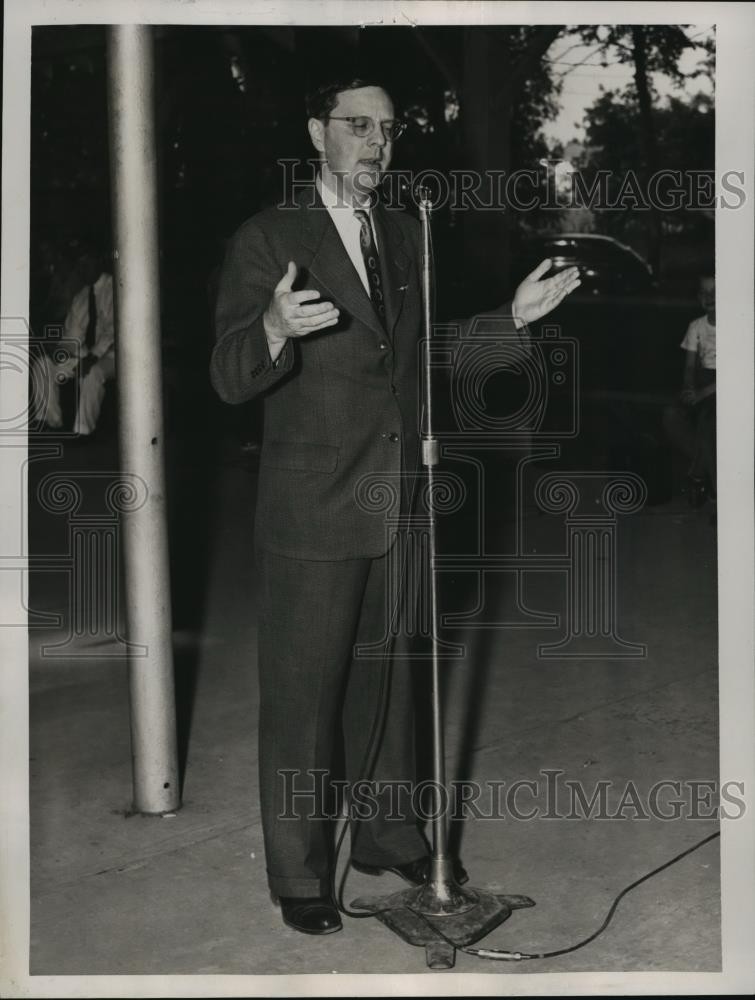 1954 Press Photo Mayor Frank Zeidler - mja42684