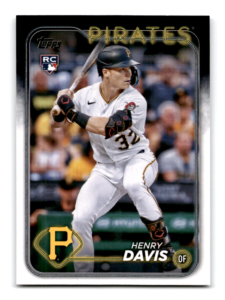 2024 Topps Series 1 - Henry Davis Rookie RC #295 (LOT OF 25 CARDS)