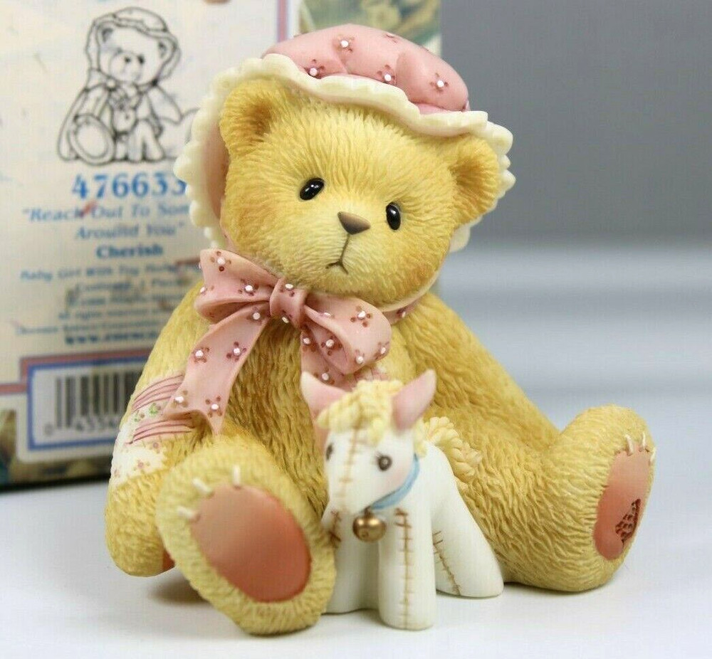 Cherished Teddies 1998 Reach Out To Someone Around You Cherish Figurine 476633
