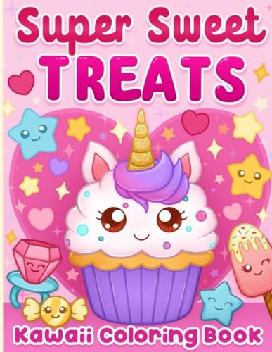 Kawaii Coloring Book: Super Sweet Treats for Kids and Girls... by BJB PublishingFREE US DELIVERY | ISBN: B0CY31R2XT | Quality Books