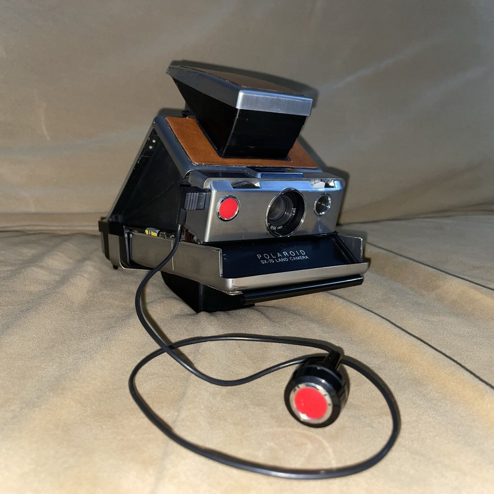 OEM Polaroid Remote shutter cable release Polaroid 112 works with SX-70 TESTED