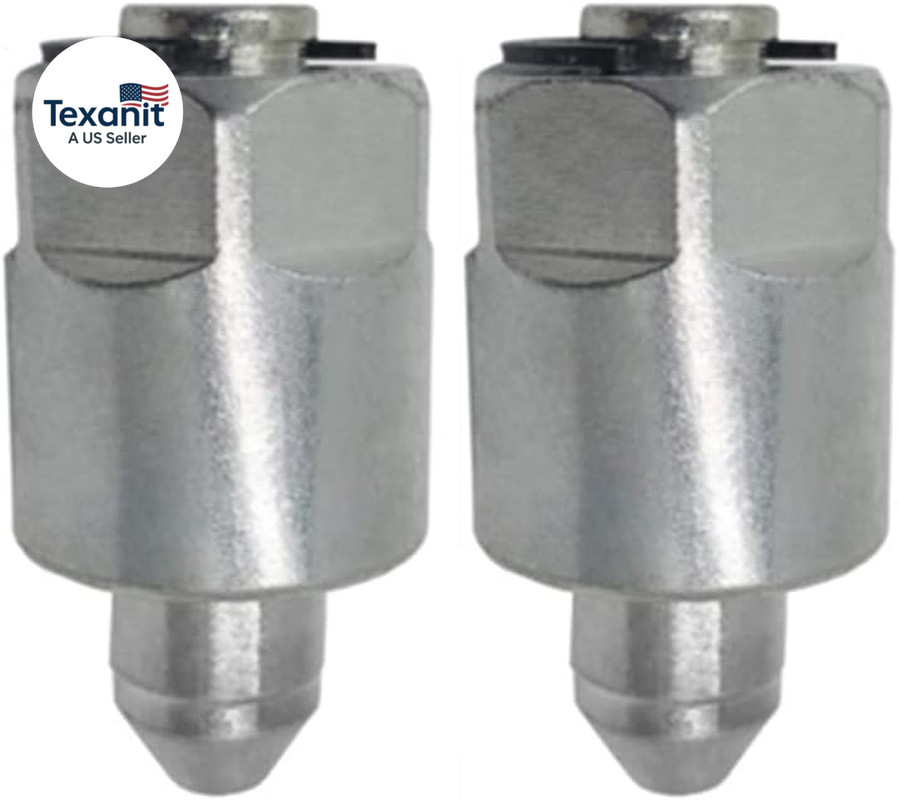 2PCS 18Mm Diesel Common Rail Fuel Injector Block-Off Cap M18 Tool Compatible wit
