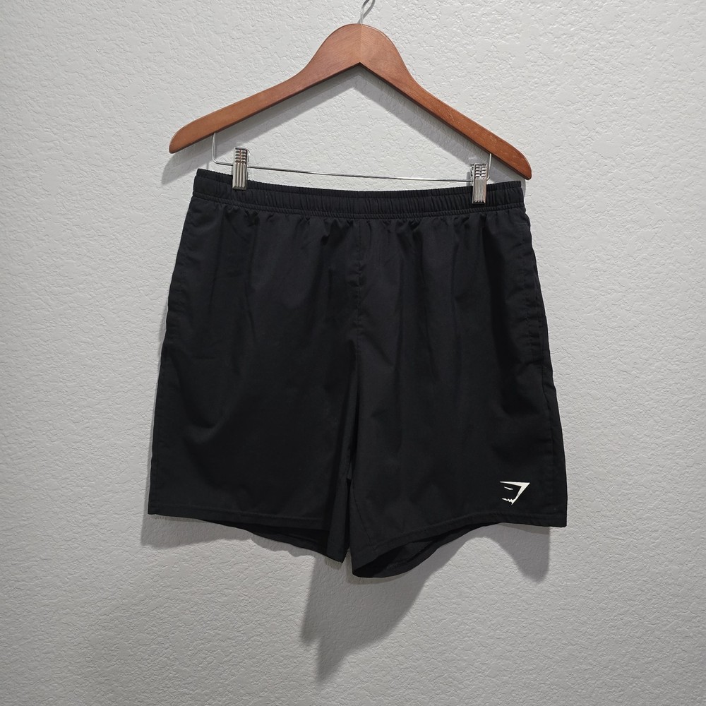 Gymshark Black Training Shorts Mens Size XL Athletic Gym Running Workout