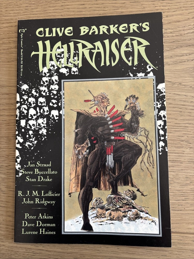 CLIVE BARKER’S HELLRAISER #3 Epic Comics 1990 🔥NM🔥