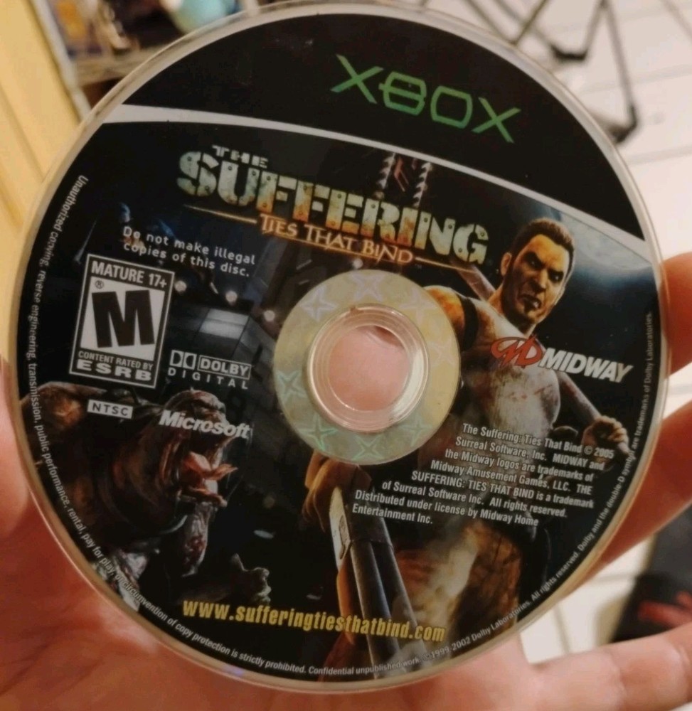 The Suffering Ties That Bind for Xbox (Microsoft Xbox, 2005) Disc Only