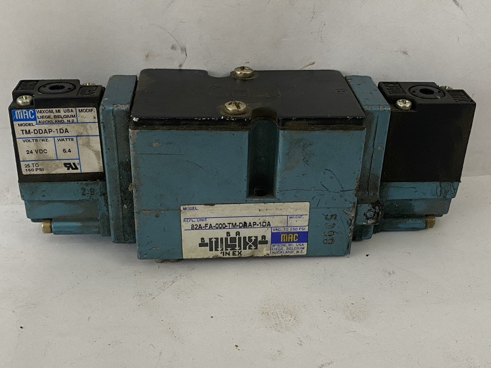 Mac 82A-FA-000-TM-DAAP-1DA Solenoid Valve 120V 5.4W