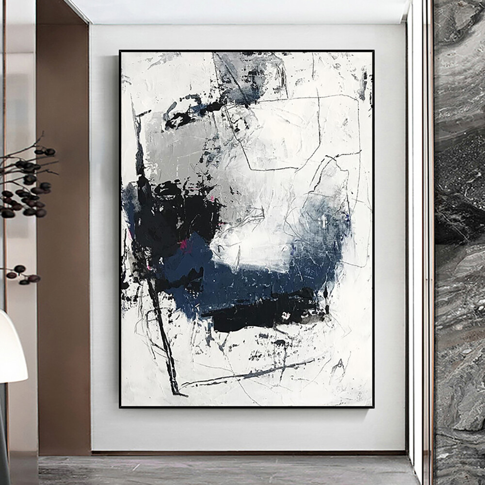 Handpainted Abstract Oil Paintings On Canvas Modern Home Decor Wall Art