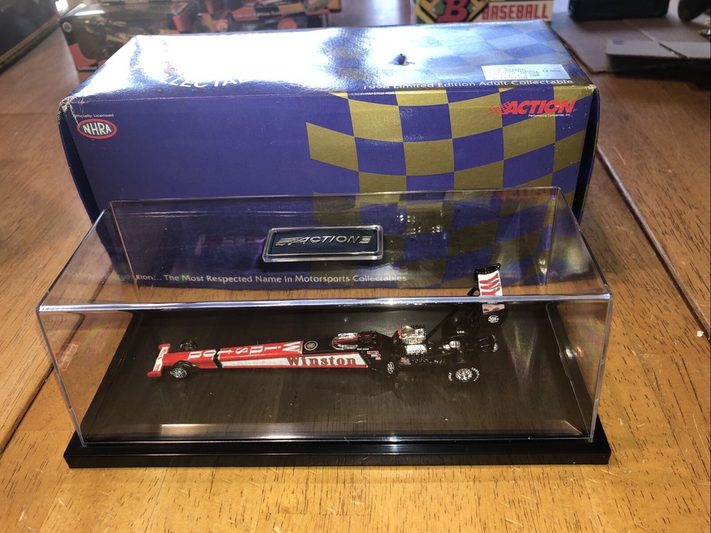 NHRA Gary Scelzi 1:64 1998 Winston Action Dragster NOS Never Opened