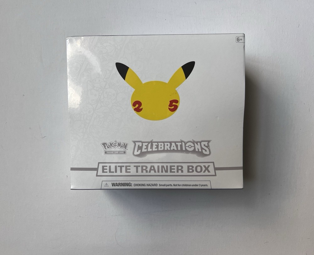 Pokemon Celebrations Elite Trainer Box ETB 25th Anniversary *Sealed*