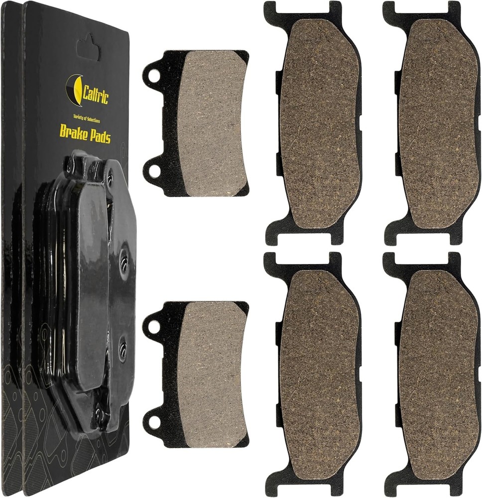 Front Rear Brake Pads Compatible with Yamaha Royal Star Venture 1300 Xvz13 Xvz-1