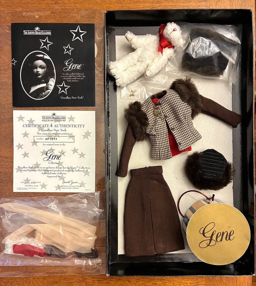 Gene Marshall Doll Costume Outfit “Goodbye New York