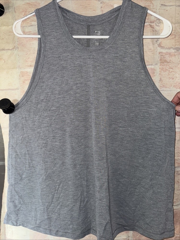 All In Motion Tank Women's Active Tank Top Gray Moisture wicking Small