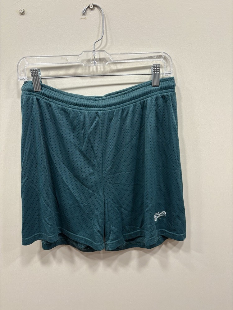 Vintage Reebok Men's Emerald Mesh Athletic Shorts Made in USA