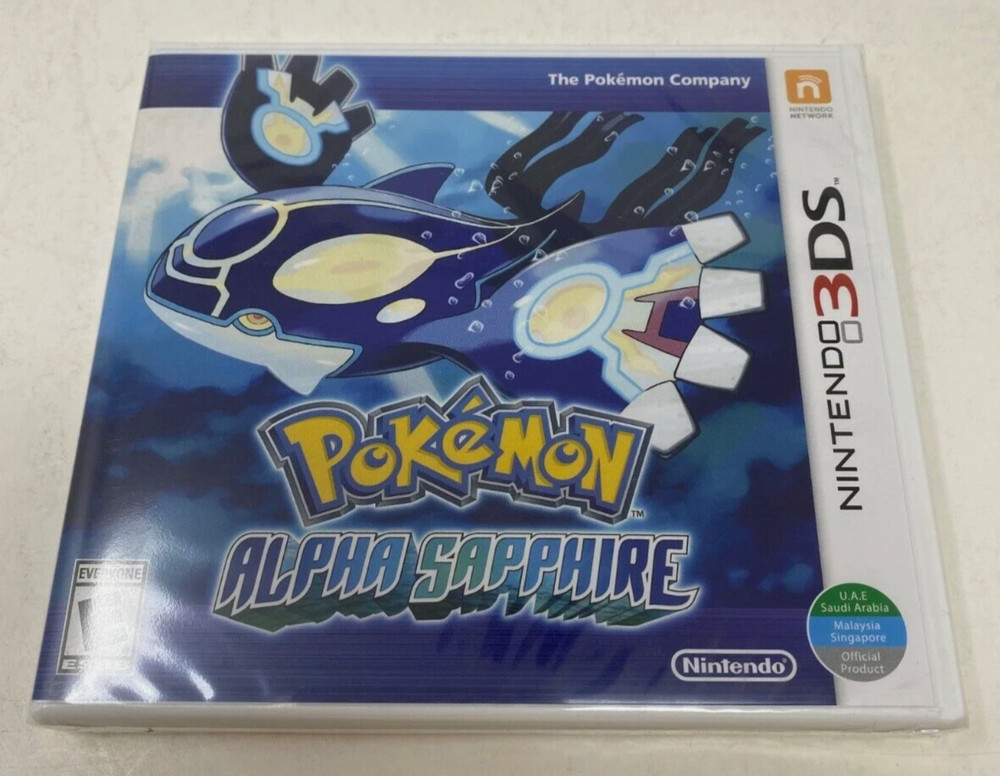 Pokemon Alpha Sapphire Nintendo 3DS Game Brand New & Factory Sealed!!