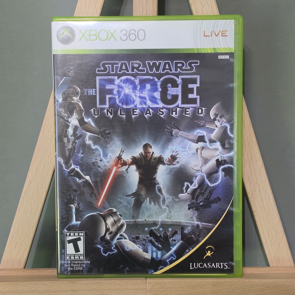 Star Wars: The Force Unleashed Microsoft Xbox 360 Complete in Box