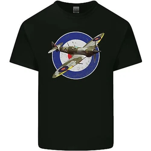 NEW LIMITED Spitfire MOD RAF WWII Fighter Plane British Tee T-Shirt