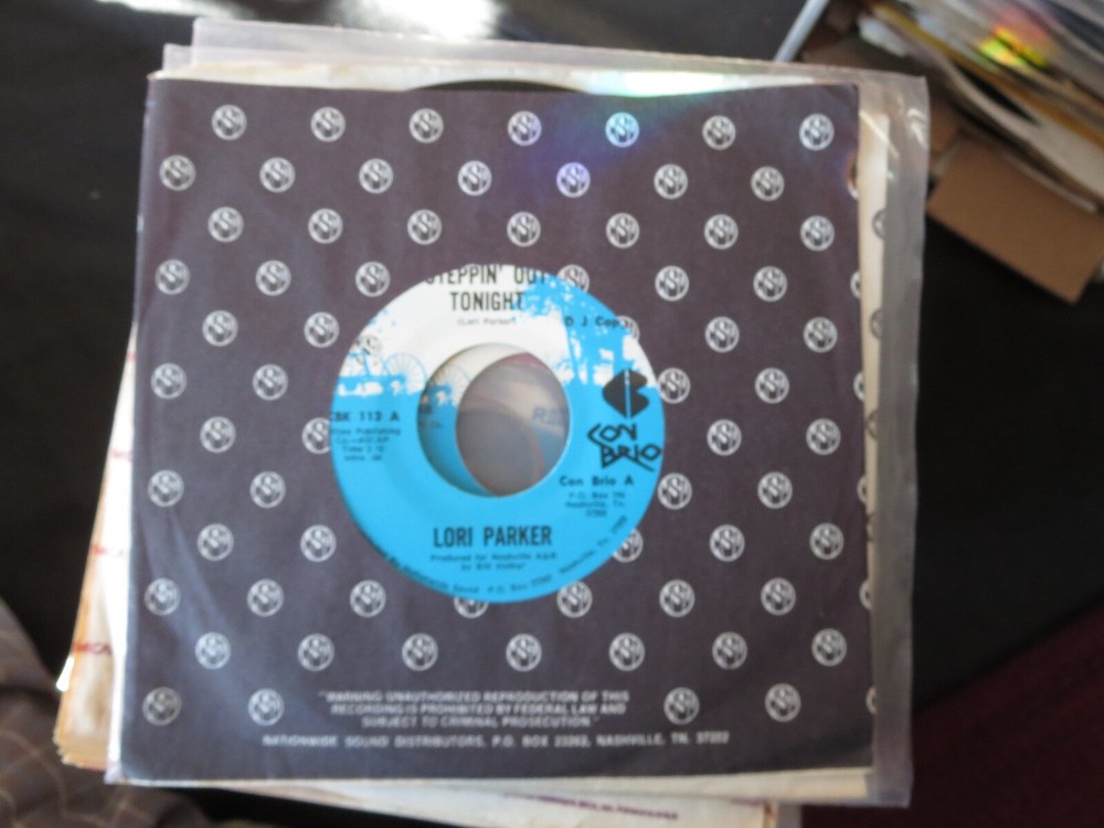 LORI PARKER - Steppin' Out Tonight PROMO Unplayed Old Stock