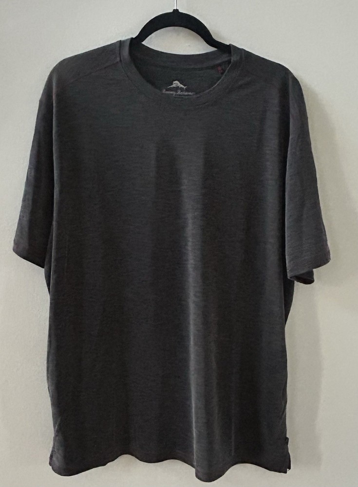 Tommy Bahama Men’s Gray Crew Neck Breezway Short Sleeve T-Shirt Size XL