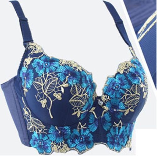New Lingerie Lace Push Up Bras Bralette Deep V Plus Size ABCD Cup Underwear