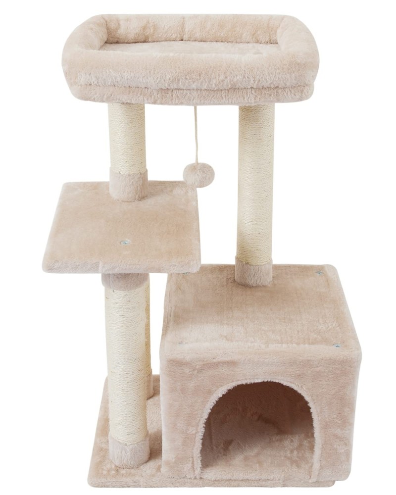 Fish&nap Us11mi Cat Tree Cat Tower Cat Condo Sisal Scratching Posts With Jump