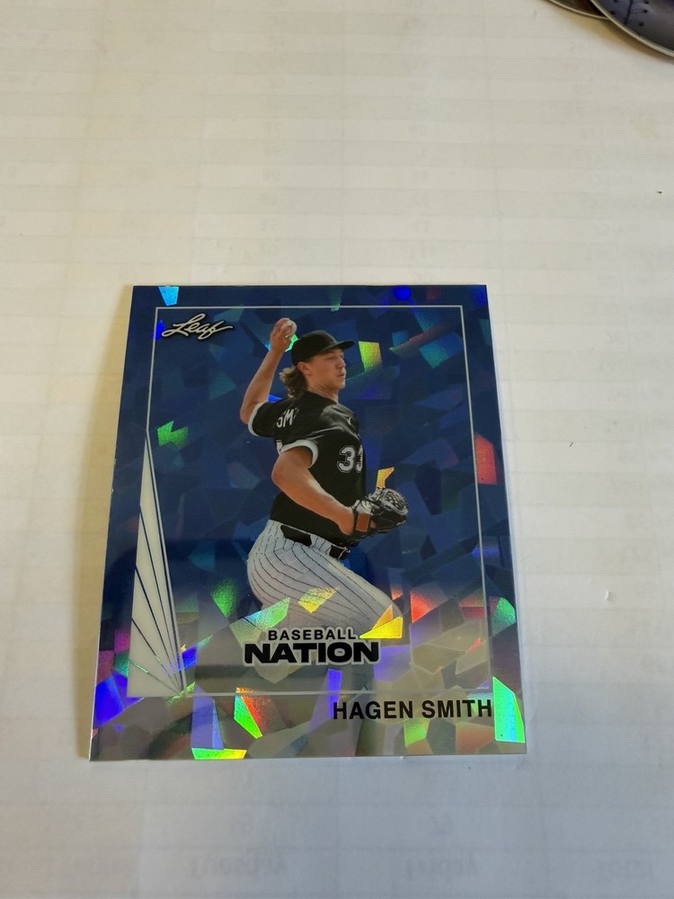 2026 Leaf Nation Baseball Hagen Smith Mini Insert /35 Chicago White Sox