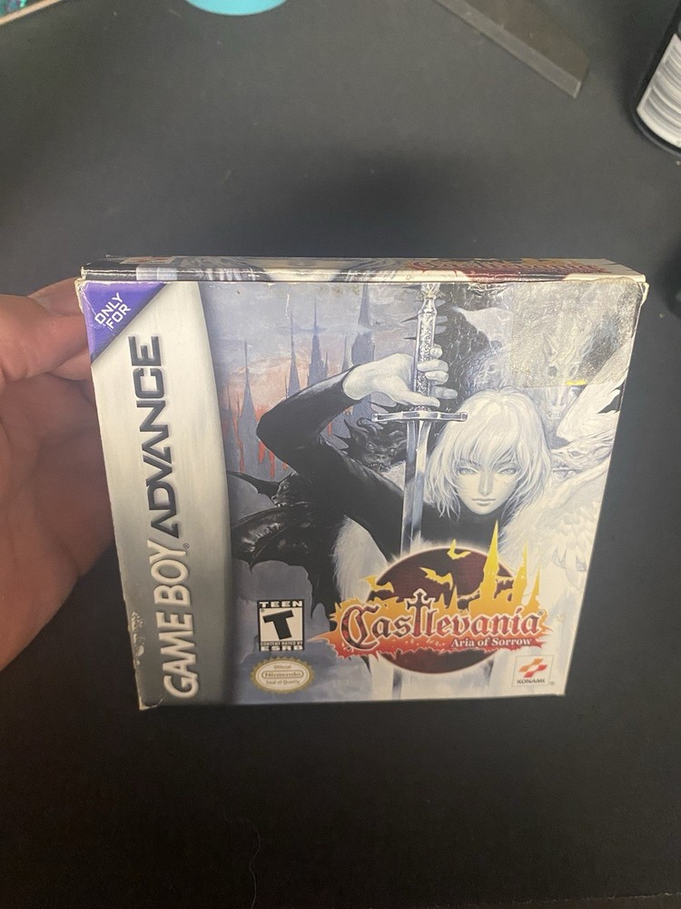 Castlevania Aria of Sorrow (Gameboy Advance GBA) Complete CIB Authentic