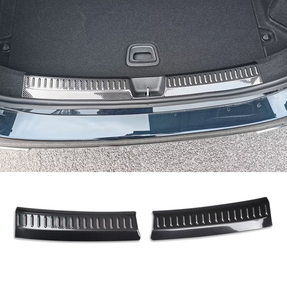 Fits Mercedes-Benz E-Class 2023-2025 Rear Bumper Sill Plate Guard Cover Trim