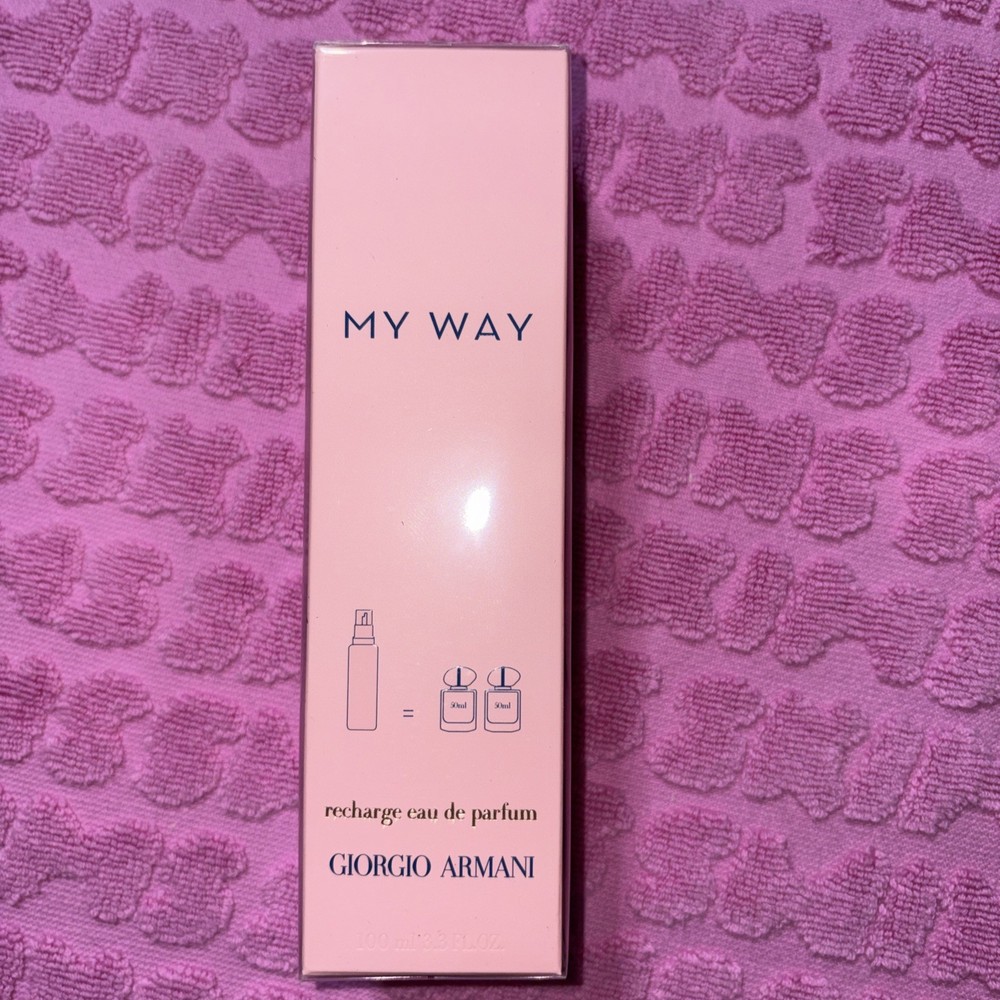 Armani My Way Parfum Refill Recharge for Women 3.3 fl. oz. / 100ml SEALED