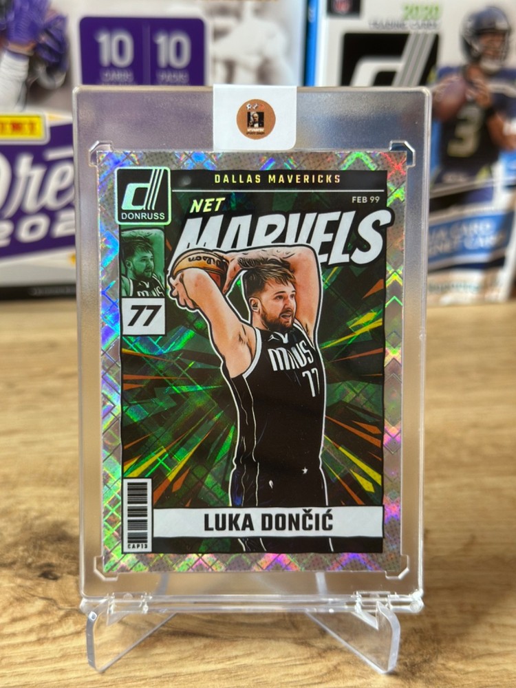 2024-25 Panini Donruss Basketball Net Marvels Diamond Luka Doncic #16 Mavericks