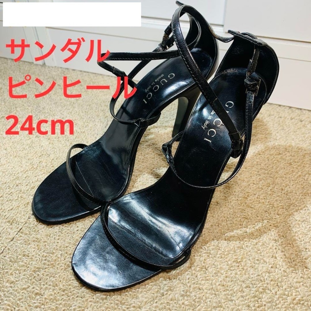 GUCCI Stiletto Heel Sandals – Size US 7 (24cm)