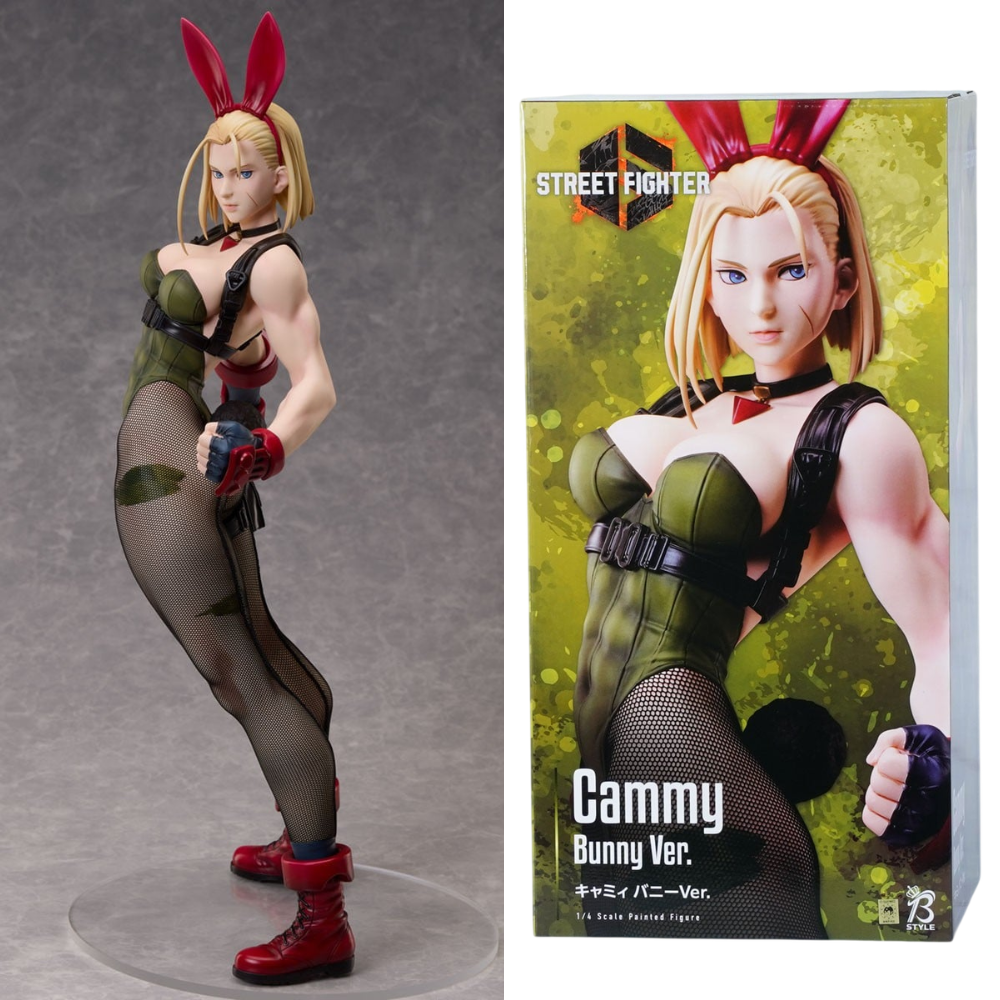 B-style STREET FIGHTER 6 Cammy Bunny Ver. 1/4 Scale Figure FREEing Japan F/S