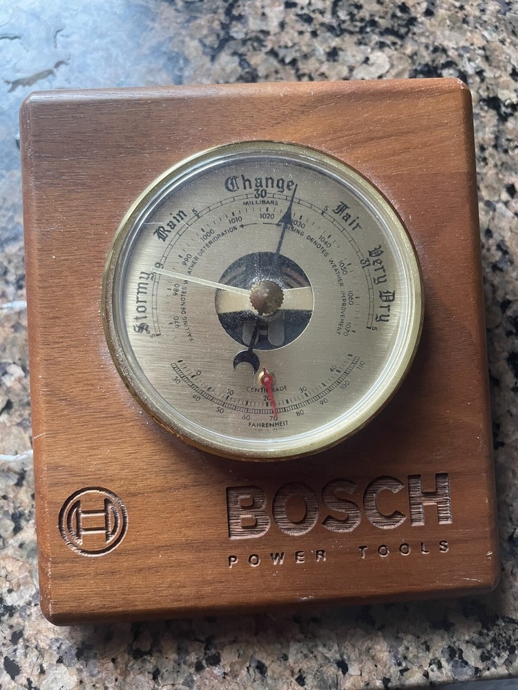 BOSCH POWER TOOLS BAROMETER PAPER WEIGHT