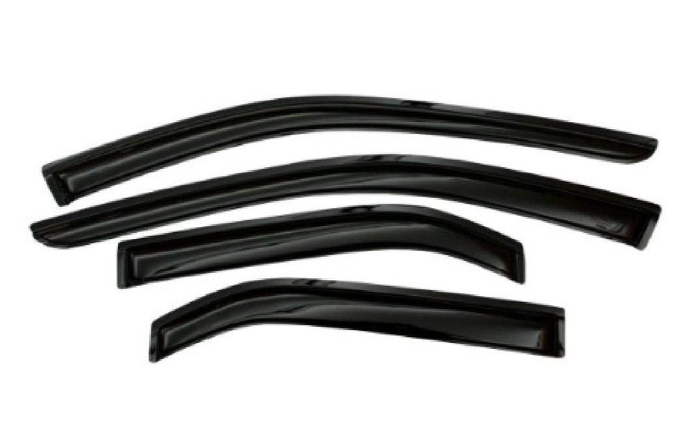 AVS 94785 Set of 4 Smoke Ventvisor Acrylic Window Deflectors for Ford Expedition