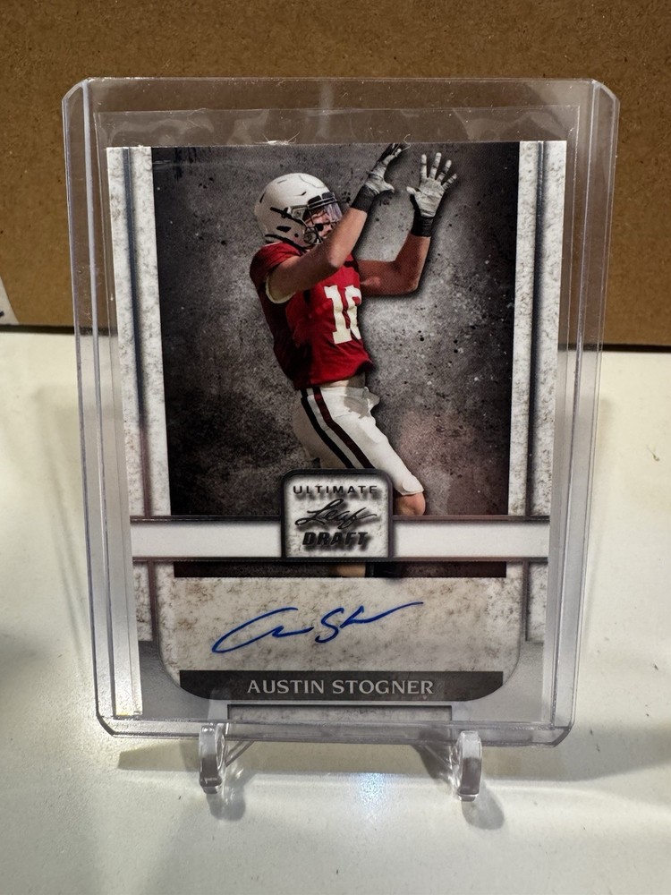 2022 Leaf Ultimate Draft - Austin Stogner #BA-AS2 (AU, RC)