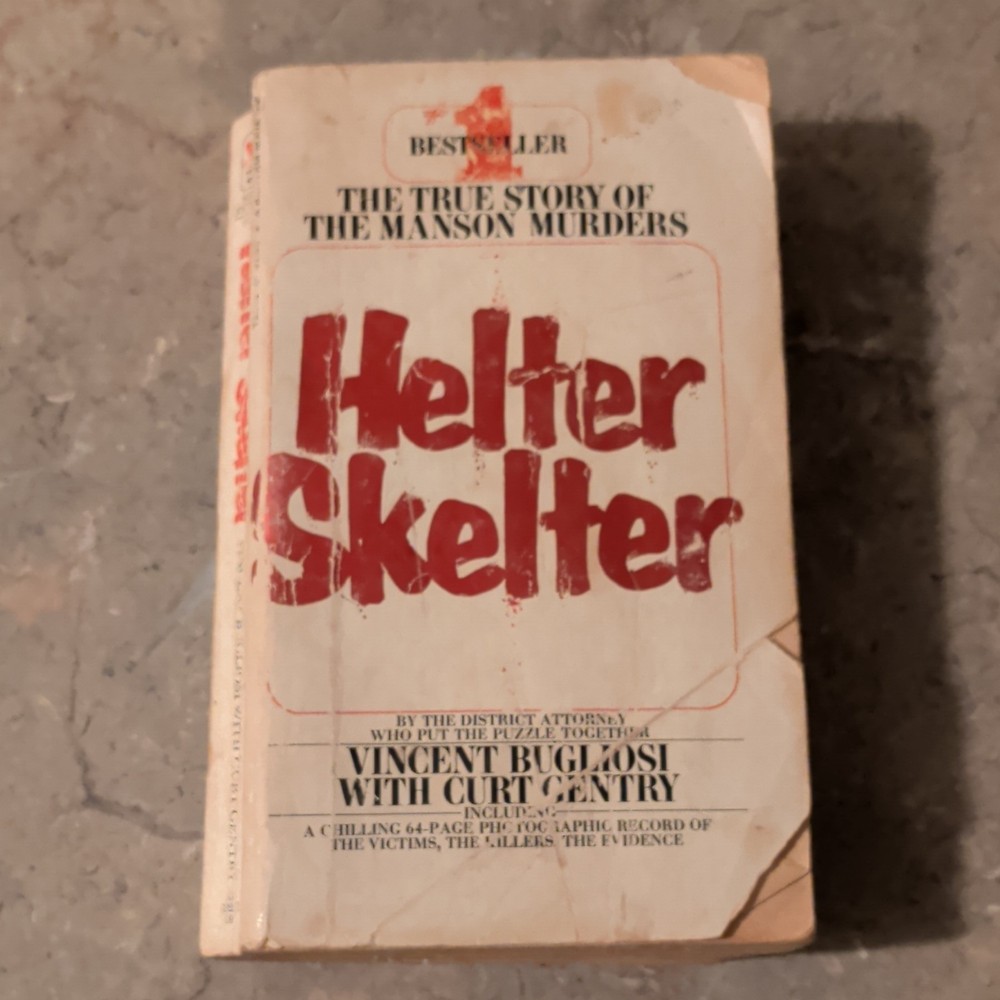 Vincent Bugliosi Curt Gentry Helter Skelter Paperback True Crime Manson Murders