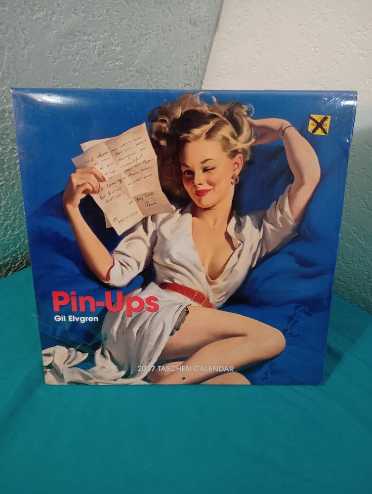 Pin-Ups 2007 Taschen Calendar by Gil Elvgren (2006, Calendar)