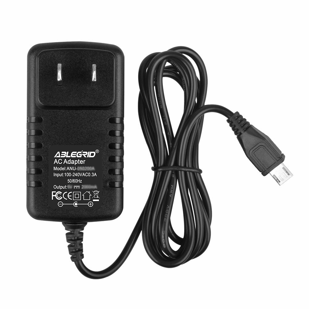 Stanley SL3HS 600 Lumen LED Spotlight Micro USB Charger AC Power Adapter
