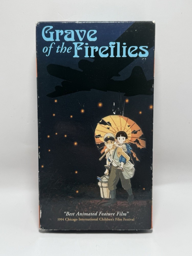 Central Park Media Grave of the Fireflies VHS NTSC Anime War English Pre-Viewed