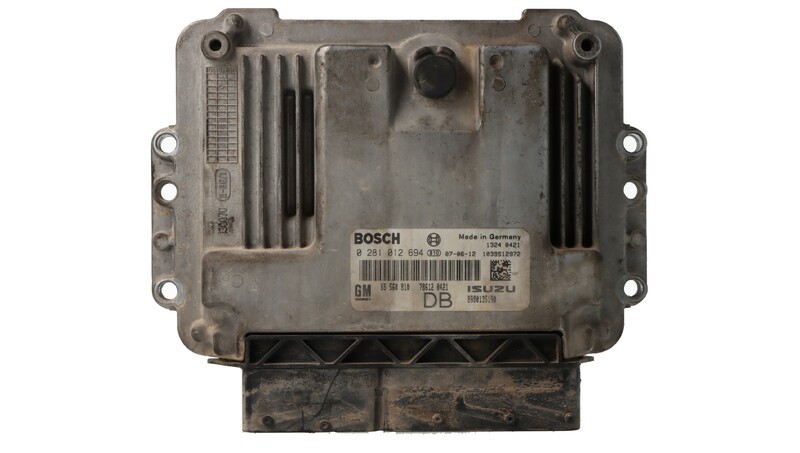 55560810 engine control unit uce Opel Astra GTC COSMO 2004 1875501