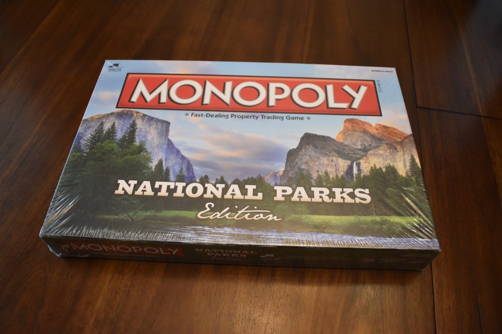 Monopoly National Parks Edition 2014 Sealed Complete Family Board Game
