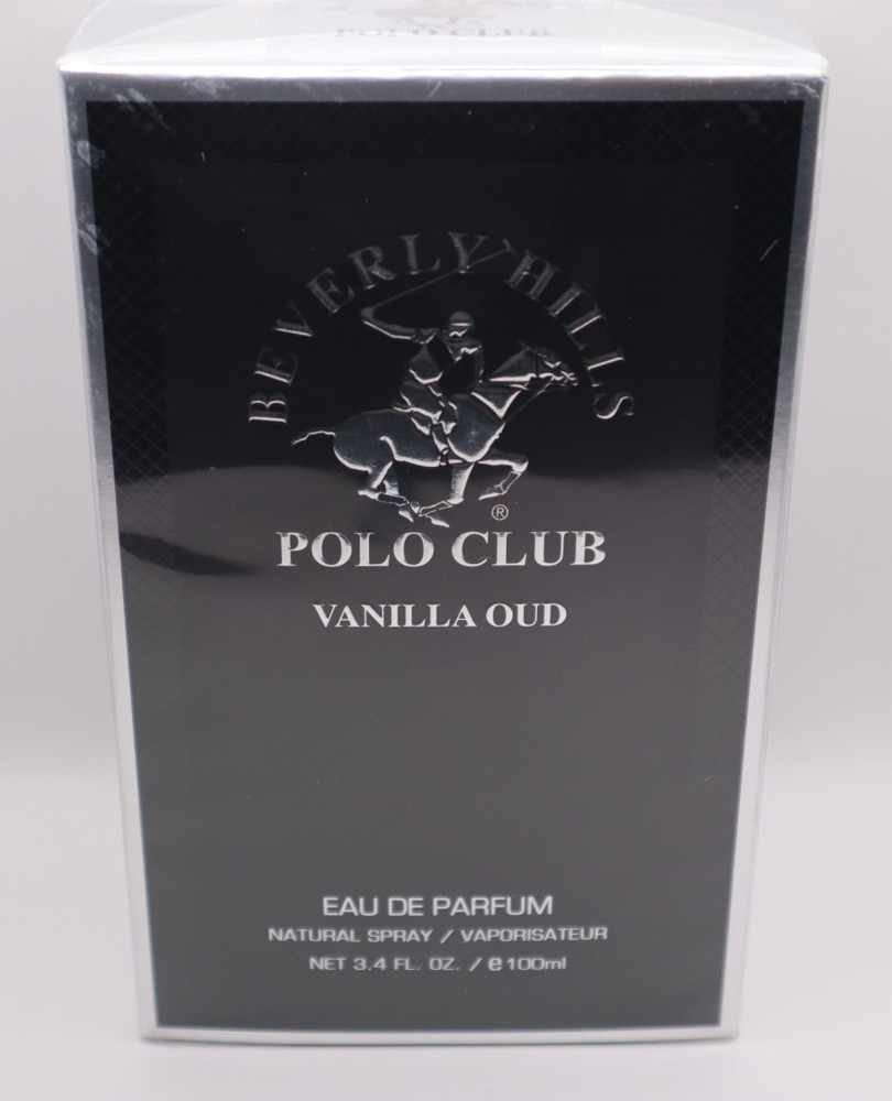 Vanilla Oud by Beverly Hills Polo Club, 3.4 oz 100ml Eau De Parfum Spray for Men