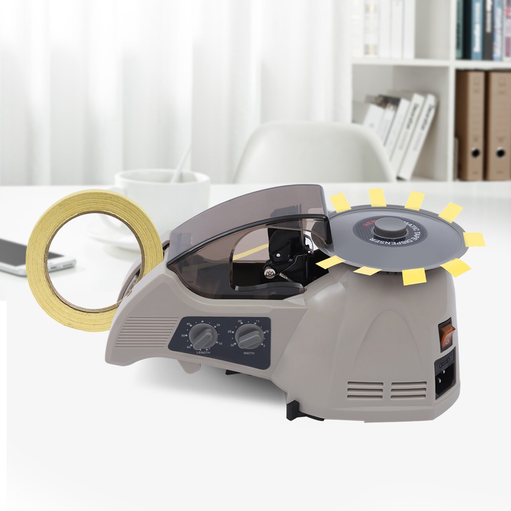 Adjustable H/W Automatic Tape Cutting Machine Electric Carousel Tape Dispenser