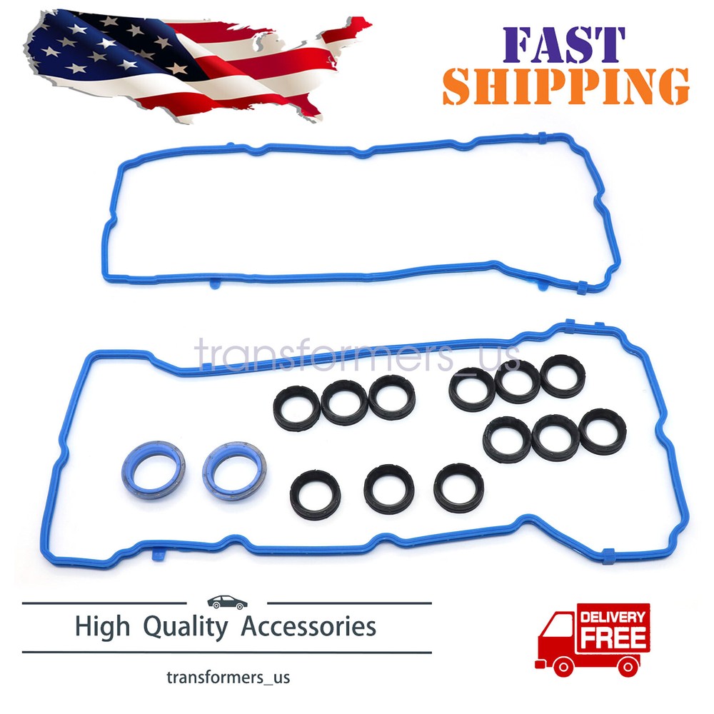 Valve Cover Gasket Set For 2011-2016 Chrysler Dodge Jeep Ram Volkswagen 3.6L 24V