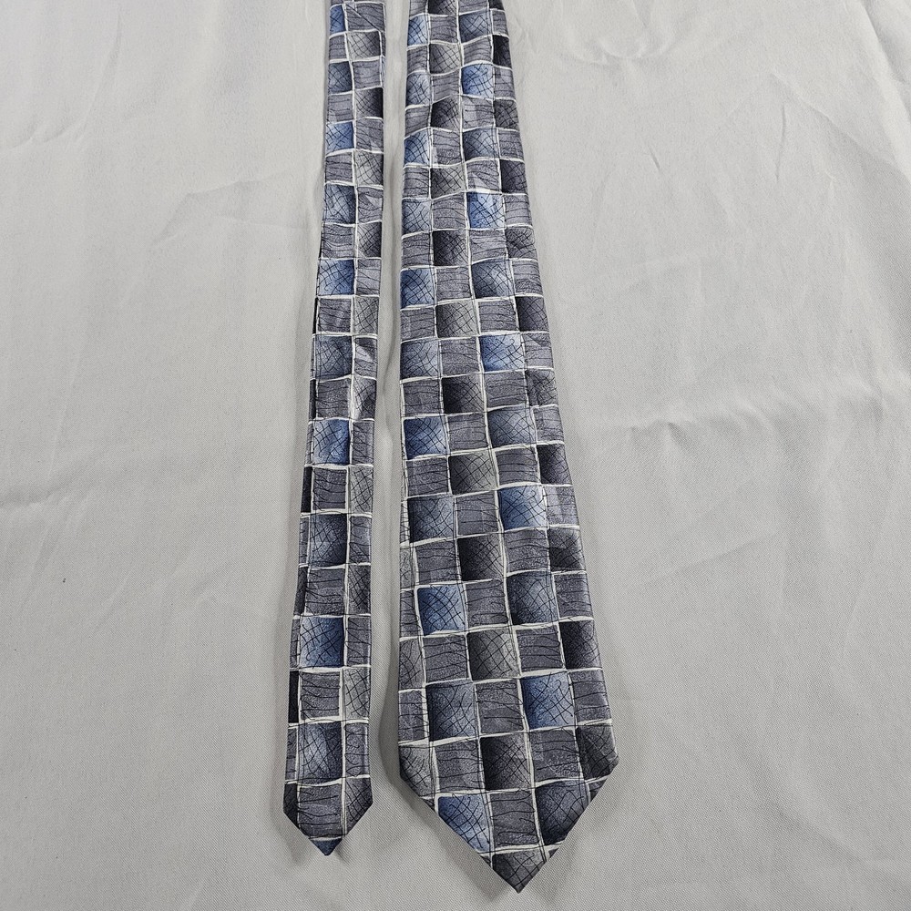 Vintage J GARCIA Tie 100% Silk Collection Fifty-Two Overlooking The Desert READ⬇