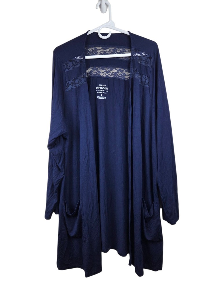 Torrid Super Soft Knits Open Front Drapey Sleeve Kimono Size 3